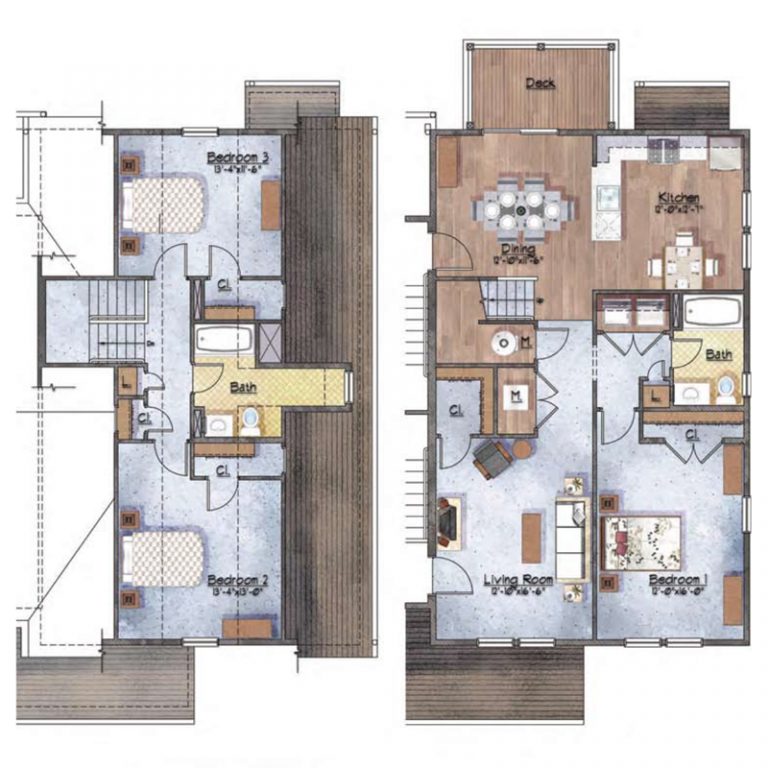 Floor Plans - The Heights Darien